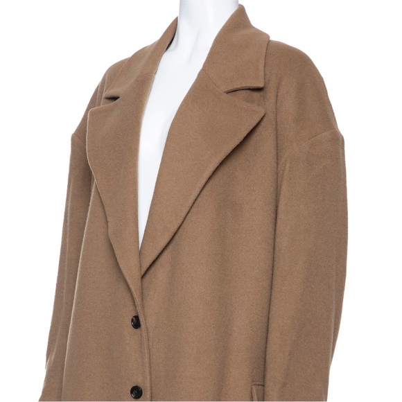 Fabulous AMIRI Tan Cashmere Oversize Coat - Picture 3 of 6